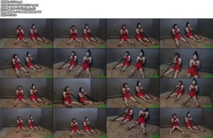 [胜景影视] 双女囚被固定铁器等待-丝依依