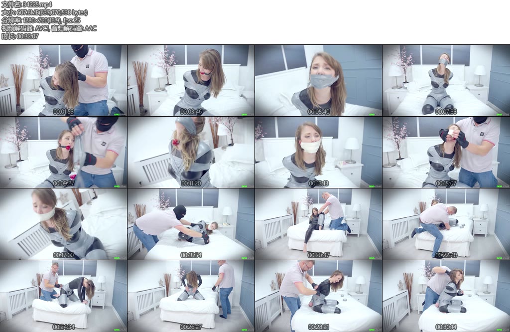 [欧美绳艺] Missy Snooping Burglar Turned in DID-丝依依