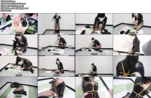 [冬楚楚原创] 自缚挣扎（第四期）女王COS长筒靴完全束缚控制强制高潮超级推荐这期自缚禁欲-丝依依