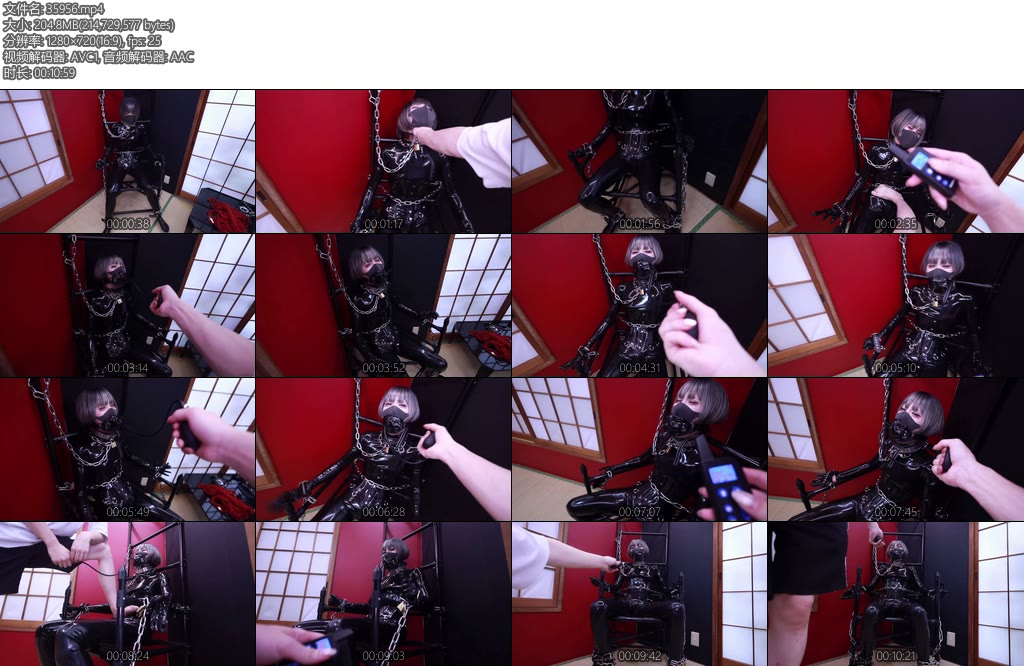 [D-Lemon] Durianラバー拘束電流バルーン調教Radical Plan-丝依依