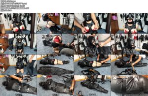 [曼陀原创] 睡袋内的严密拘束-丝依依