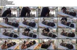 [新月原创] 佳怡性感搜查官被俘后受到超紧驷马棒棒折磨到G-丝依依