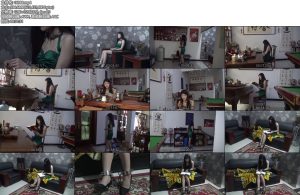 [胜景影视] 圈养的女M之连体刺钉镣铐-丝依依