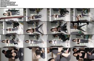 [足利茶茶丸] kigurumi少女紧缚调教郊狼电击保鲜膜捆绑白丝全包吊绑皮鞭足底tk揉胸强制海老缚-丝依依