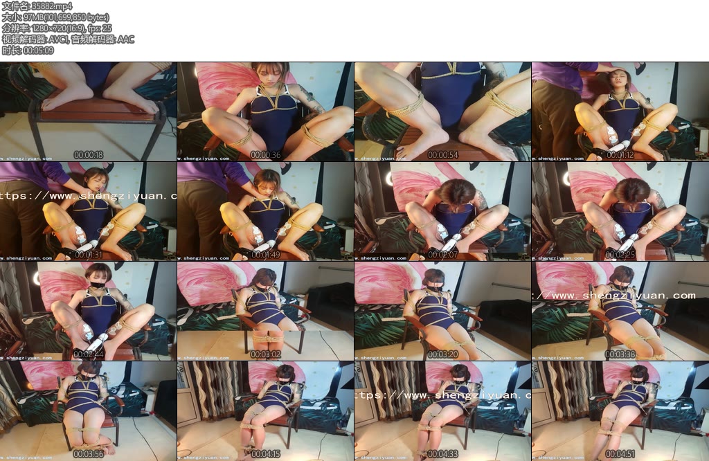 [绳次元] 自缚（3）-丝依依