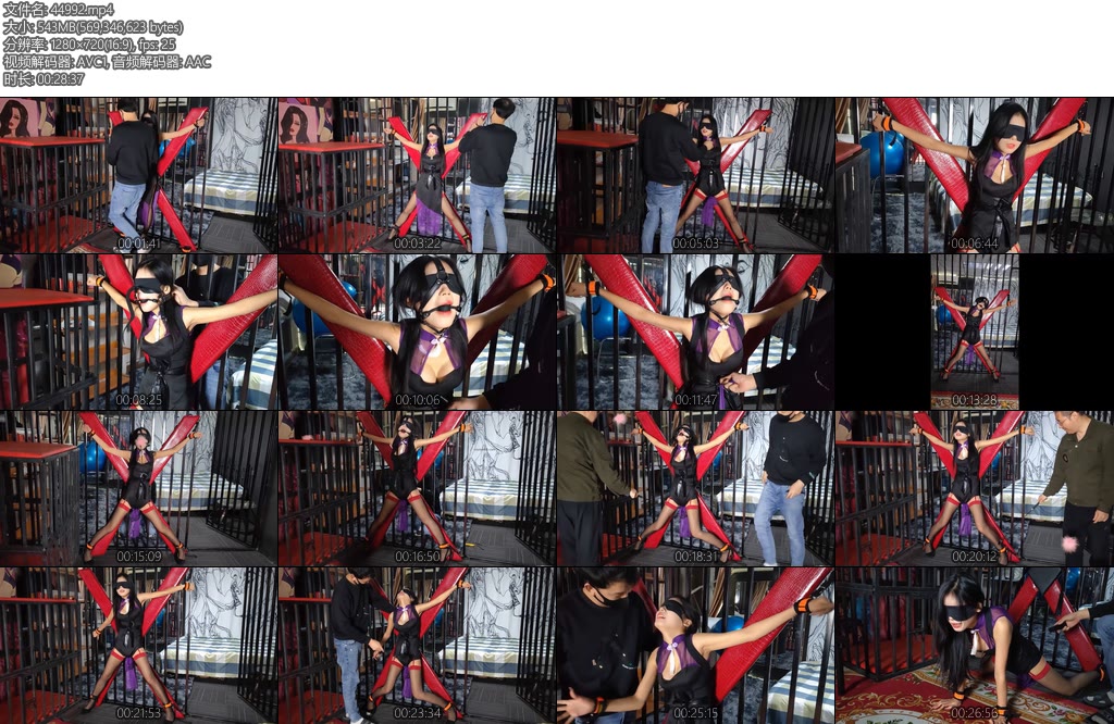 [意之窗] 汤圆叉架极限固定口水鞭打-丝依依