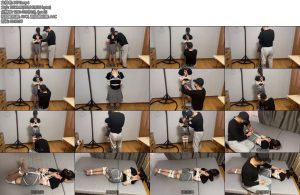 [玩奴原创] 舞蹈妹子不服挑战捆绑脱困,后手观音驷马蛇缚挣扎-丝依依