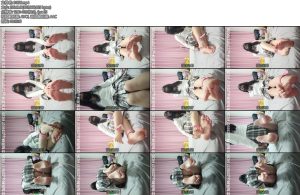 [新月原创] 玉箫定拍自拍涂油第一视角秀足粉色PU皮铐跪姿翘JIOJIO-丝依依