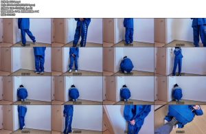 [kiki原创] 囚服白袜镣铐绝望行走被管教用脚揉拧-丝依依