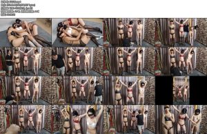 [随心原创] 诺米杨蕊雅熙黑白红内衣三姐妹蛋蛋固定同时震动一起流口水-丝依依