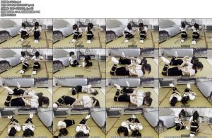 [新月原创] 琳媚何露姐妹两人在家自缚驷马娱乐结果发现解不开拼命挣扎最后才费劲全力解开真的吓死了-丝依依