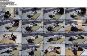 [新月原创] 彩依下跪的JK黑丝女孩被绑超紧并肘直臂羞耻分腿缚性感的扭动挣扎身材超棒的-丝依依