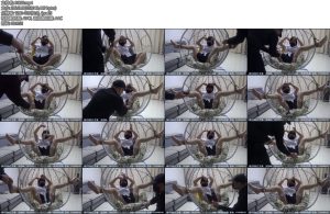 [新月原创] 玉箫电击棒子的双重折磨到生不如死羞耻开腿缚和肉丝是绝配-丝依依