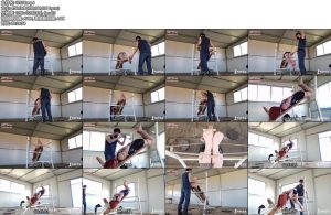 [半岛束艺] 台里穷得又去废弃健身房了~苏心-丝依依