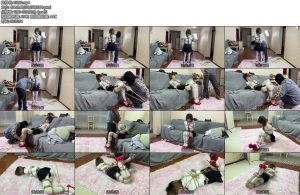 [贝特原创] 高颜值美女小艺jk制服驷马紧缚捆绑-丝依依