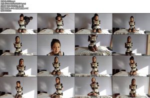 [一绳所爱] 小女仆雨溪绳艺捆绑访谈-丝依依