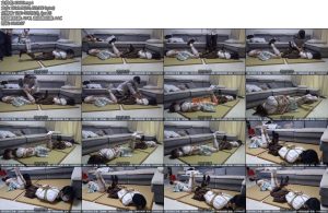 [新月原创] 红豆青歌驷马股绳拔河黑丝白丝非常性感意想不到的结局-丝依依