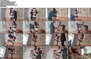 [一绳所爱] 小女仆雨溪单腿悬吊-丝依依