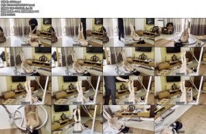 [缚予原创] 阿然脚趾拷倒吊缚半小时阿然只穿乳贴被脚趾拷绑起来双腿高高吊起大长腿一览无遗期间主人还各种打屁股挠脚心踩脸踩胸踩踏-丝依依