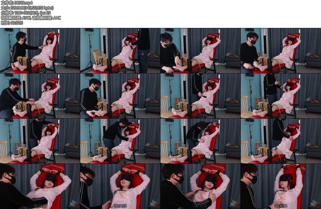 [心悦艺束] 新妹子小眠试镜（第三弹）白丝老虎凳少萝TK-丝依依