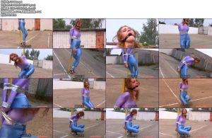 [欧美绳艺] Spandex Bondage No.097-丝依依