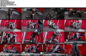 [面具原创] 面具男黑丝伪娘烧货宁宁来面试犬奴结果连最基本的坐姿都不会必须在跑步机上进行榨汁集训-丝依依