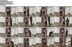 [江山原创] 嘉宝网袜12厘米高跟，吊縛转圈-丝依依