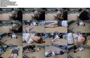 [绳之韵] 瑾瑜，白衫红内丝足美腿捆绑游戏-丝依依