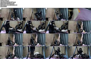 [安安的安] 墨月与安安绝美黑丝女王残酷X_X反差狠虐丝袜包头凄惨禁锢极限KB绕颈全身紧缚超强呼控黑丝肉丝交相辉映完美画面超长美腿-丝依依