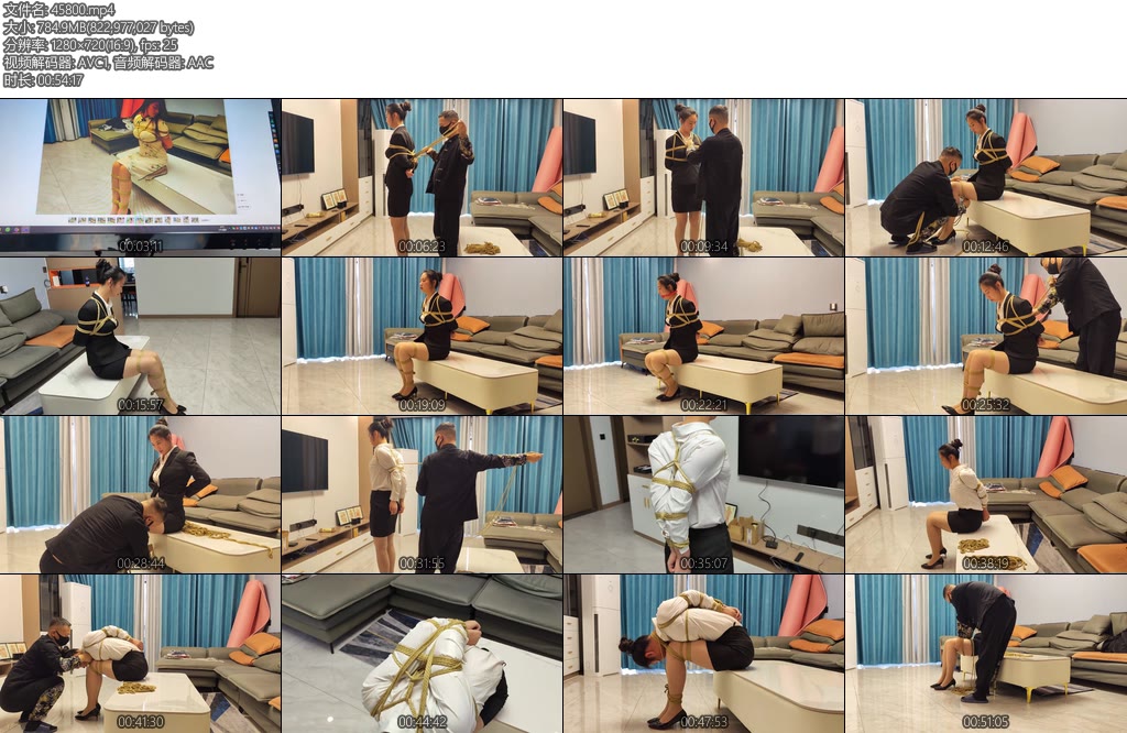 [李大侠] 绳模刘娜的故事之一绳模应聘-丝依依