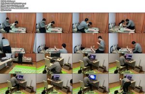 [WN原创] 美女牙牙小裙肉丝超紧分腿驷马椅下放置，博主边发新片边放置，真实初绑-丝依依