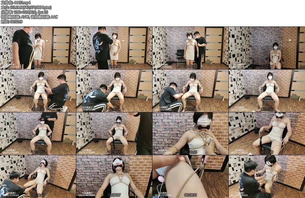 [GD绳束] 小美女最近学习压力大主动要求被玩两次连续X_X-丝依依