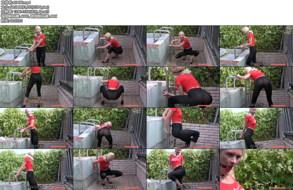 [欧美绳艺] Spandex Bondage No.075-丝依依