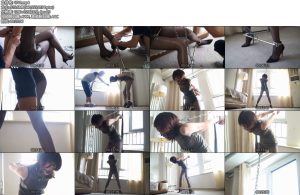 [逍遥原创] 镣铐禁锢 撕袜与口水齐飞 - 王影卖力出演上演金属疯狂-丝依依