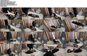 [束缘阁] 杨蕊 黑衣 硬拉起来的头下倒吊 痛苦的驷马 忍耐力超好-丝依依