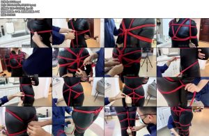 [缚艺录] 默示录小洁来一次认真的全身缚-丝依依
