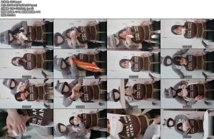 [AD原创] 爱堵之人 女M如约玩捆缚控制多种堵嘴严密蒙面-丝依依