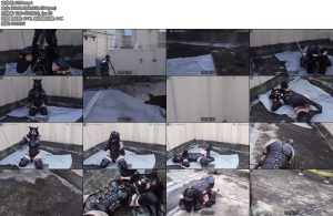 [JIOJIO原创] 缚馆B4奴隶计划B4记录真实SM调教萱萱K9户外天台露出户外放置锁链限制天台遛狗 内入插震动B郊狼电击强制GC-丝依依