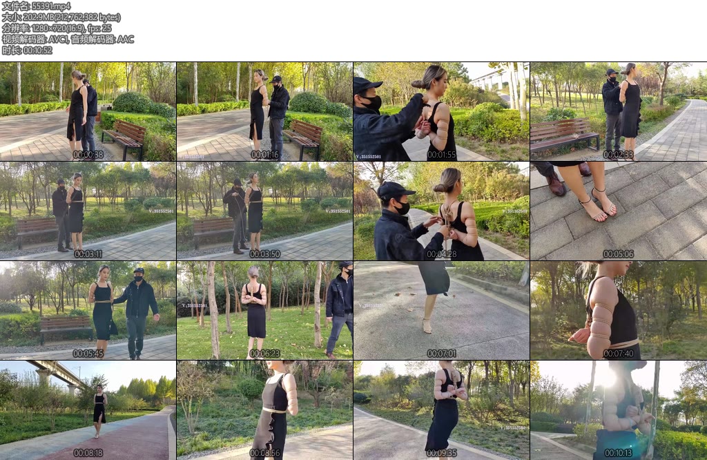 [一绳所爱] 晓晓户外五花绳艺-丝依依