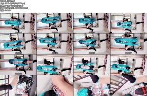 [雪宝日记] 雪儿cos初音漫展结束遭BJ吊缚初体验被玩坏的一天ZDB电击QG谁来拯救可怜弱小又无助的雪儿-丝依依