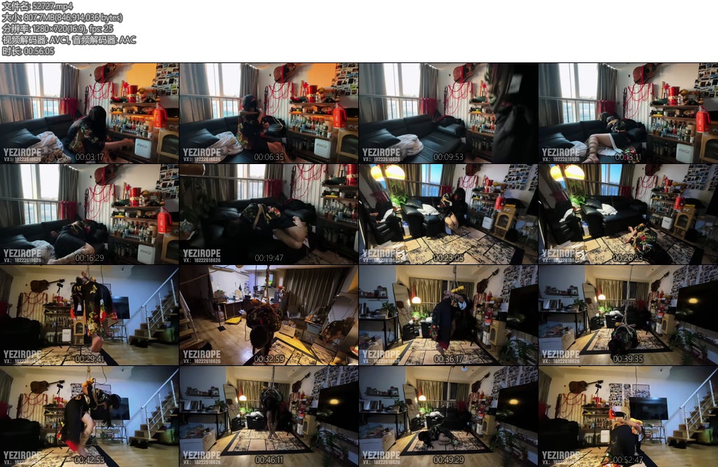 [野子绳社] 再见野子夕阳下的和服日式紧缚幻想-丝依依