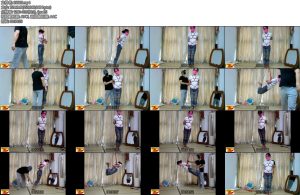 [魅影空间] 莹莹妹子紧缚调教莹妹本次牛仔裤紧贴身再用绳子打结PP驷马驷马吊TK踮脚吊缚放置妹妹渐渐沉沦在紧缚中-丝依依