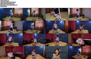 [胜景影视] 被固定在铁床上的空姐-丝依依