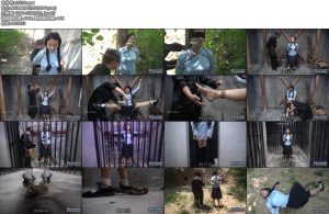 [MJ影视] 失落的战场 英勇善战五四装琪琪小姐子弹打尽被俘捆到大树上勒嘴蒙眼受尽特务折磨痒型吊打-丝依依