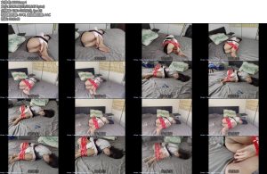 [绳次元] 胶带束缚自我逃脱-丝依依