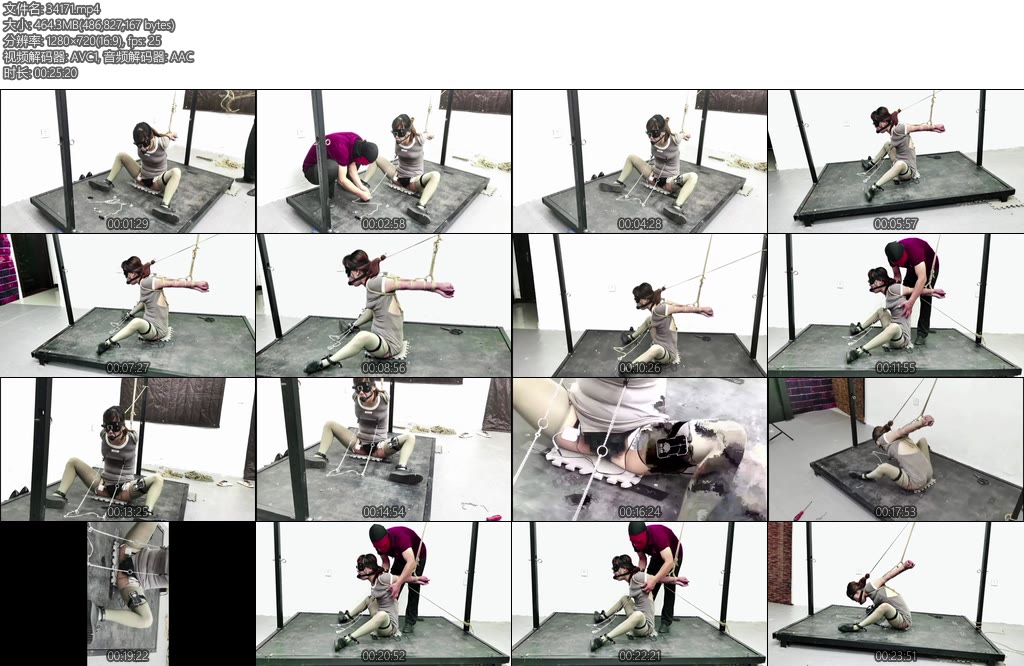 [飞天原创] 越挣扎越难受的紧缚玩具组合方式-丝依依