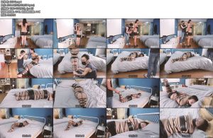 [半岛束艺] 除了胶带什么都没有的培培-丝依依