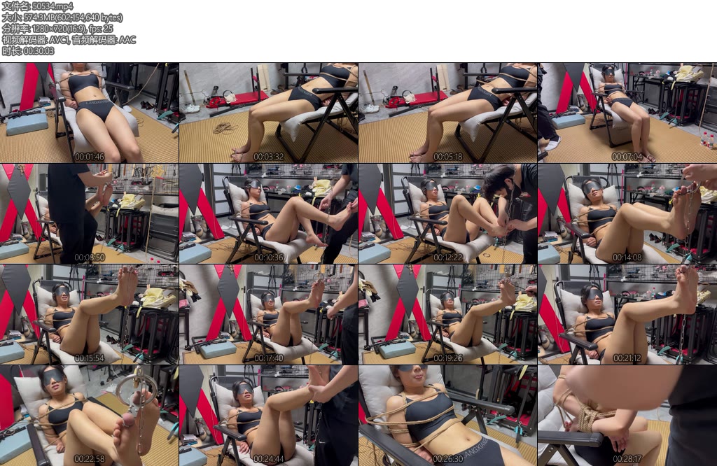 [缚予原创] 超漂亮大学生苏苏超痛姿势脚指拷吊起挠脚心惩罚这个姿势是经过客户仔细思考后改良的更痛的吊脚趾姿势苏苏疼的龇牙咧嘴还要被主人狠狠挠脚心调教-丝依依