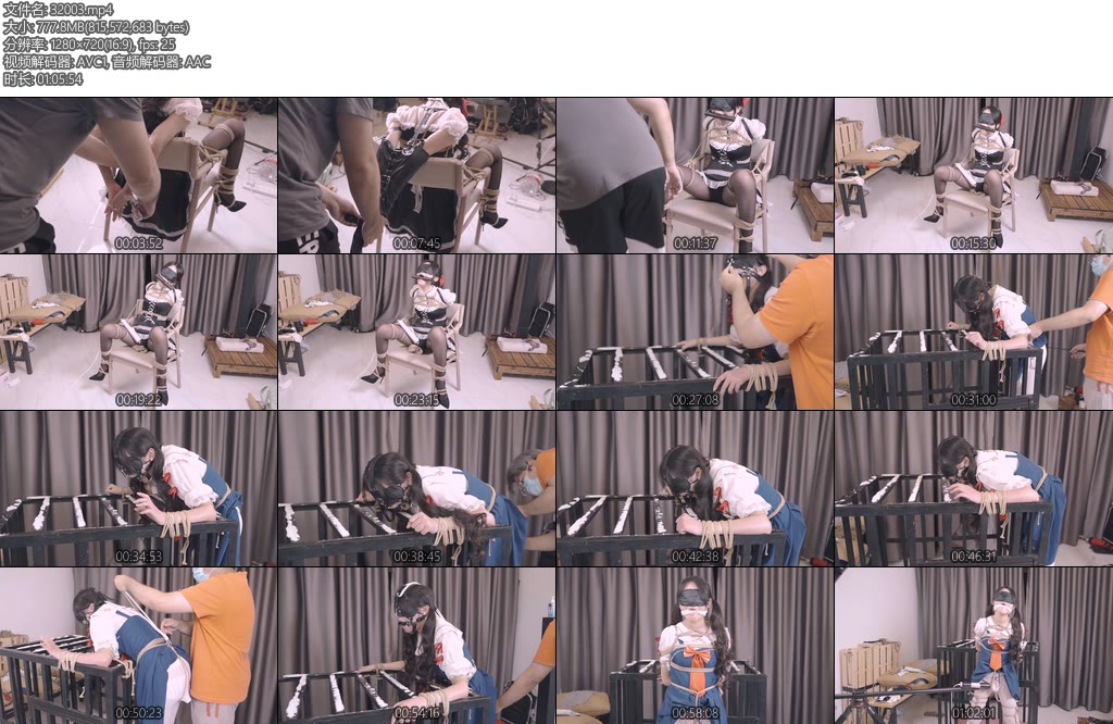 [绿帽学院] 肛钩鼻钩鞭打口球口水直流入体棒子强高手指扎带单手套站立GC小裙子-丝依依