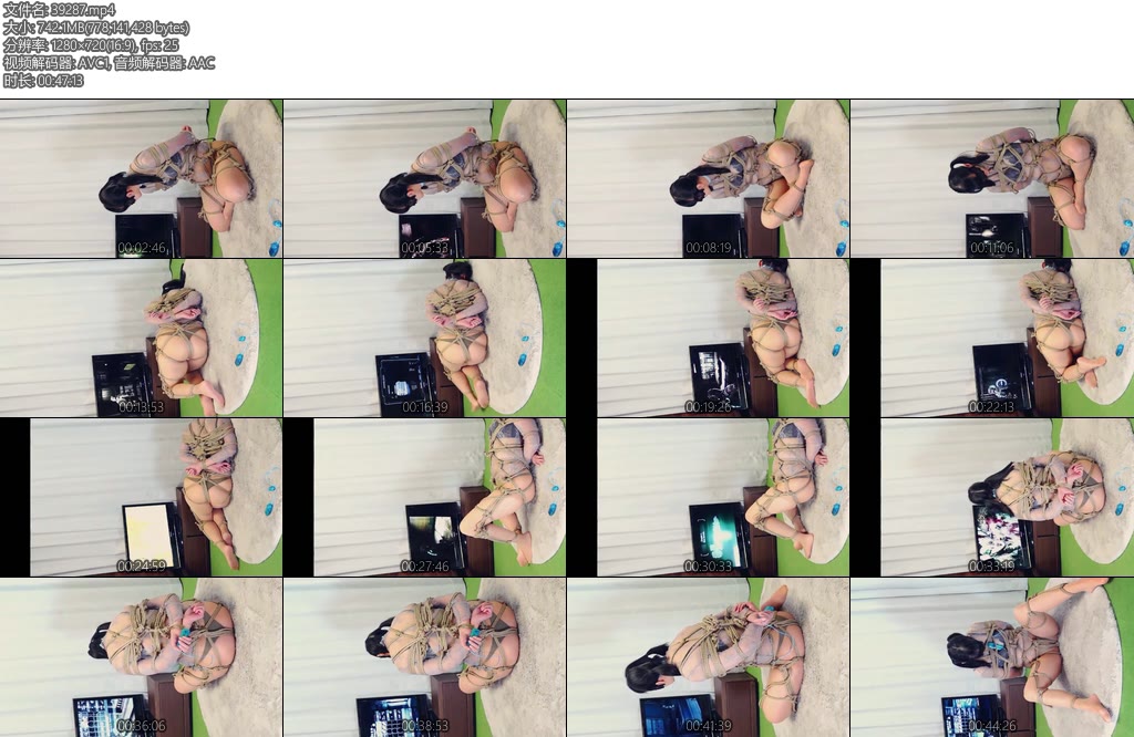 [亚洲绳艺] 勉強中デッドスペース その（2）-丝依依